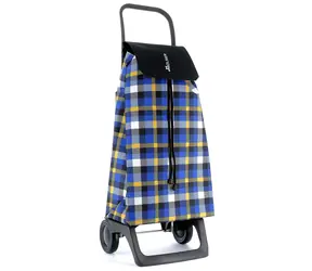 Rolser Jet Scottish Joy nákupná taška na kolieskach, čierna