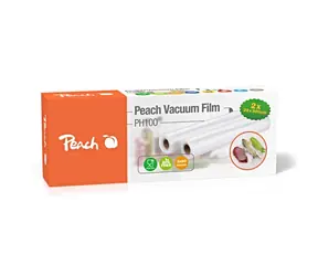 Peach Vákuovacia fólia PH100 číra / 2 rolky / 2 x 90 mikrónov / 2x 3m