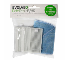 EVOLVEO príslušenstvo pre RoboTrex H5 / (3 ks HEPA filter + 1 ks XXL mop z mikrovlákna)