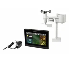 Bresser Comfort Weather Center 5 in 1- komplexná bezdrôtová meteostanica / farebný displej / dosah 30m / 868MHz