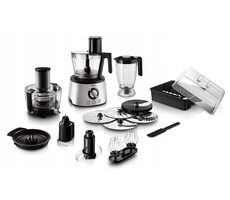 Philips Avance Collection HR7778-00 Strieborná / Kuchynský robot / 1300W / 3.4l / 12 rýchlostí / Pulzný režim