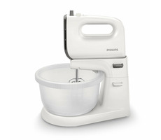 Philips Viva Collection HR3745-00 Biela / Stolný mixér / 450W / 3l / 5 rýchlostí / Turbo