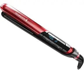 Remington S9600 Silk / žehlička na vlasy / LCD displej / 150-240 ° C / červená