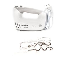 BOSCH MFQ36400 Biela / Ručný mixér / 450W / 5 rýchlostí / turbo / 2 nástavce