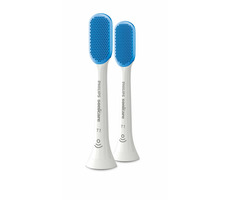 Philips Sonicare TongueCare+ HX8072-01 / hlavica na čistenie jazyka 2ks / biela