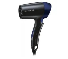 Remington D2400 Compact čierna / Cestovný fén na vlasy / 1400 W / 2 teploty / 2 rýchlosti