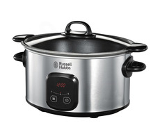 Russell Hobbs Maxicook 22750-56 / pomalý hrniec / 200 W / 6L / 3 teploty / nerez