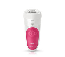 Braun Silk-épil 5-500 SensoSmart / epilátor / 30 min prevádzka / 2 rýchlosti / ružovo-biela