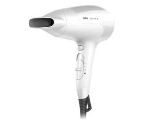 Braun SatinHair 3 HD 380 / sušič vlasov / 2000 W / 2 rýchlosti / 3 teploty / biela
