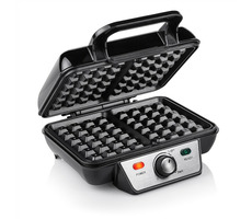 Tristar WF-2195 / vaflovač / 1000 W / až 180 ° C / nerez / čierna