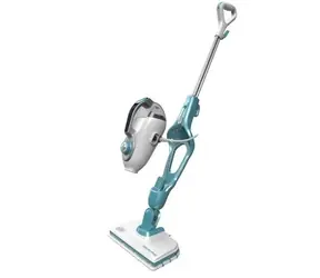 Black&amp;Decker FSMH1321-QS / parný mop + čistič / 1300W / 500 ml / 20 min prevádzka / 6 m / bielo-modrá