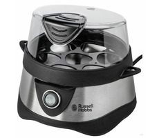 Russell Hobbs Stylo 14048-56 čierna / Varič vajec / 365 W / až 7 vajec / nerez