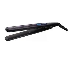 Remington S6505 Pro-Sleek &amp; Curl / žehlička na vlasy / LCD displej / 150-230 ° C / čierna