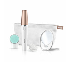 Braun FaceSpa 851V / systém 3v1 / epilácia &amp; čistenie / biela