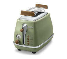 DeLonghi CTOV 2103.GR Icona Vintage / hriankovač / 900 W / 4 funkcie / zelená