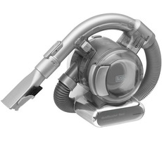 Black&amp;Decker PD1820LF Biela / Aku Ručný vysávač / 18V / 0.56 L / Doba prevádzky 15 min