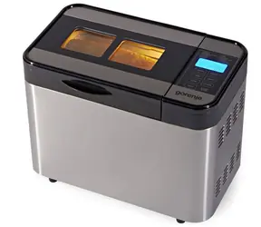 Gorenje BM1400E strieborná / domáca pekáreň / 815 W / max. veľkosť chleba 1.4 kg / 12 programov