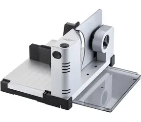 Ritter Icaro 7 strieborná / Elektrický krájač potravín / 65 W / priemer noža 170 mm / hrúbka rezu 0-14 mm