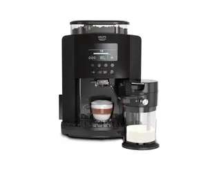 Krups EA819N Arabica Latte / automatický kávovar / 1450 W / 1.7 l / 4 recepty / čierna / dopredaj