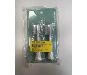 ETA Sonetic 0707 90100 biela / náhradná hlavica pre kefky radu x707 / stredne tvrdá / 2ks