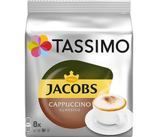 Tassimo Jacobs Cappucino / Káva v kapsule / 8ks