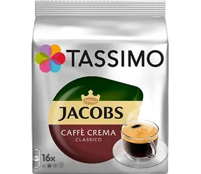 TASSIMO Jacobs Caffe Crema Classico / Káva v kapsule / 16ks