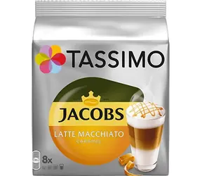 Tassimo Jacobs Latté Macchiato Caramel / Káva v kapsule / 8ks