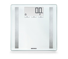 Soehnle Shape Sense Control 200 strieborná / osobná váha / LCD displej / váha & voda & tuk / max 180kg 