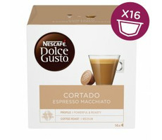 NESCAFÉ DOLCE GUSTO Cortado Espresso Macchiato / Káva v kapsule / 16ks