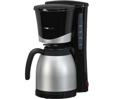 Clatronic KA 3328 strieborno-čierna / kávovar na prekvapkávanú kávu / 870 W / 2x 1 l kanvica