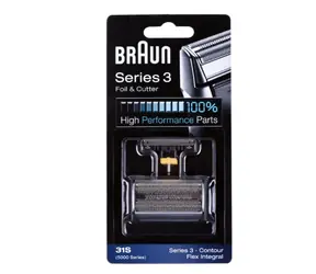 Braun CombiPack FlexIntegral 31S / náhradný brit + fólie / pre strojčeky Series 3