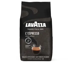 LAVAZZA Gran Aroma Bar 1 kg / Zrnková káva / 100% Arabica / Vákuové balenie