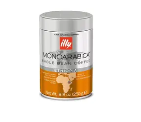 Illy Monoarabica Etiopia 250 g/ Zrnková káva / 100% Arabica / Plechovka