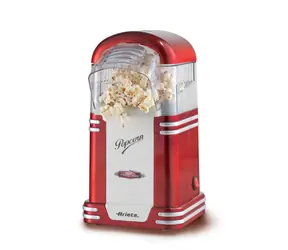 Ariete 2954 červená / teplovzdušný popcornovač / 1100 W / 60 g za 2 min.