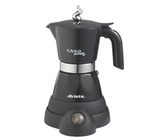 Ariete 1358 Moka Aroma čierna / elektrická moka kanvica / 400 W / 2 | 4 šálky