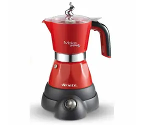 Ariete 1358 Moka Aróma červená / elektrická moka kanvica / 400 W / 2 | 4 šálky
