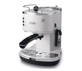 DeLonghi ECO 311.W Icona biela / Pákový kávovar / 1100 W / 1.4 l / 15 bar / penič mlieka / automatické vypnutie