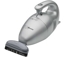 Clatronic HS 2631 strieborná / Ručný vysávač / 700W / 0.5 l / permanentný prachový filter / dĺžka kábla 6 m