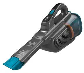 Black&amp;Decker BHHV320J šedo-modrá / Aku Ručný vysávač / 12V / 0.7 L / Doba prevádzky 20 min