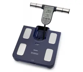 Omron BF511-B modrá / Osobná váha s monitorom stavby tela / nosnosť 150kg