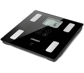 Omron Viva BF-222T čierna / Osobná váha s monitorom stavby tela / BT / Android & iOS / nosnosť 150kg