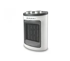 BEPER RI-080 biela / Kompaktný teplovzdušný ventilátor / 1500W / termostat / poistka proti prehriatiu