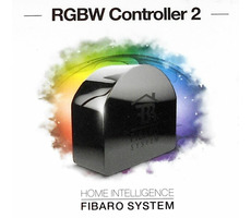 Fibaro Modul riadenia farebných RGB | RGBW LED pásikov (vstavaný modul) čierna / Z-Wave PLUS