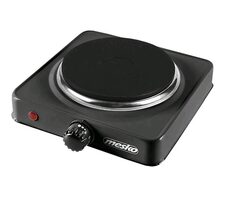 Mesko MS6508 čierna / Elektrický jednoplatničkový varič / 1000W / priemer platničky 154mm / termostat