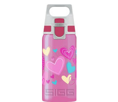 SIGG Viva One Hearts 0.5 l ružová / Fľaša / Polypropylene / BPA free