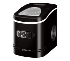 Guzzanti GZ 122 čierna / Výrobník ľadu / 100W / Nádoba na vodu | ľad: 2.2 L | 0.7 kg / 12kg kociek-24 hod 