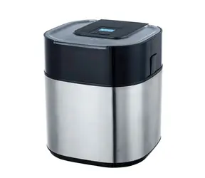 Guzzanti GZ 158 strieborná-čierna / Zmrzlinovač / 9.5W / Nádoba 1.5 L / LCD displej