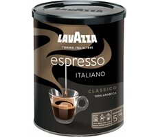 LAVAZZA Espresso 250 g / Mletá káva / 100% Arabica / Plechovka