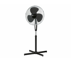 Clatronic VL 3741 S čierna / stojanový ventilátor / 45 W / 3 rýchlosti / 40 cm / oscilácia