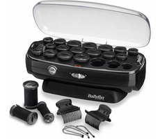 Babyliss RS035E / elektrické natáčky / 20 ks natáčok / 20 ks sponiek / 10 ks štipcov / box s vekom / čierna